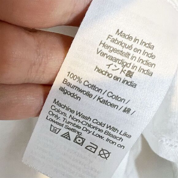 J. Crew Women's Puff-sleeve Long Sleeve Crew Neck T-Shirt L Minimalist Coastal - Picture 5 of 6